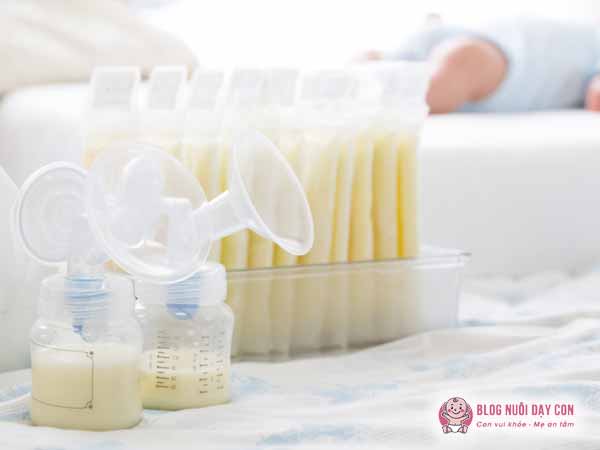 Cách trữ đông sữa mẹ