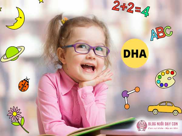 DHA là yếu tố quyết định chỉ số thông minh IQ ở trẻ