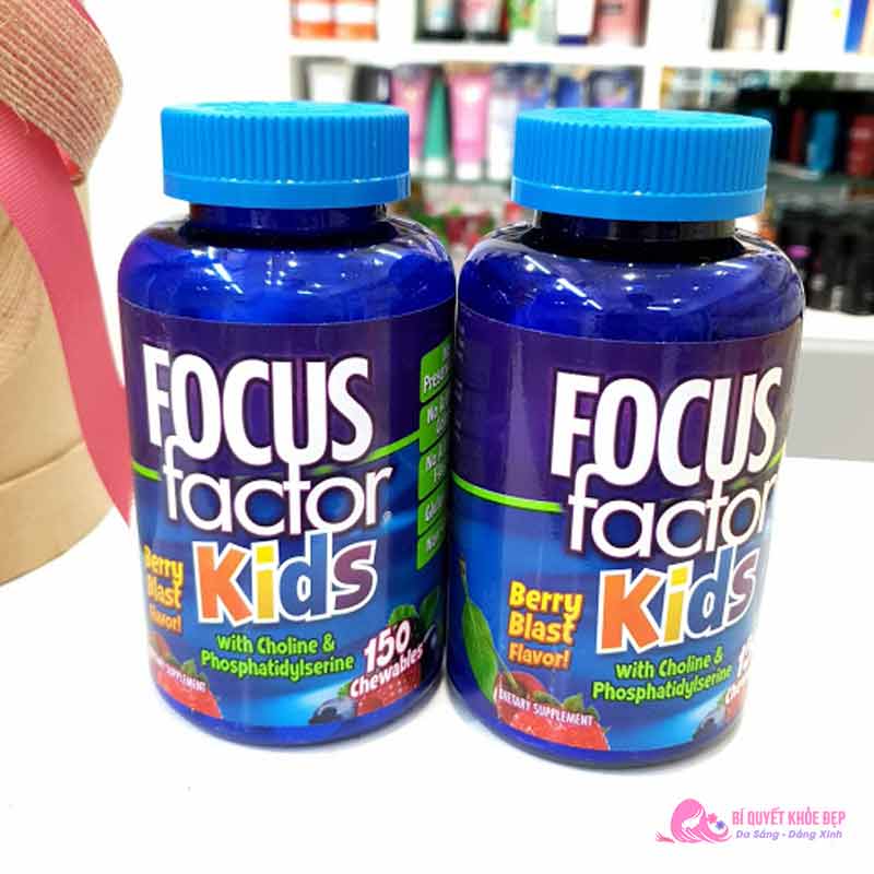 Thuốc bổ não cho trẻ em của Mỹ Focus Factor Kids